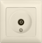 Розетка TV Anura крем